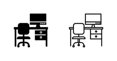 Work Space Vector Icon