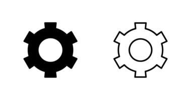 Setting Gear Vector Icon