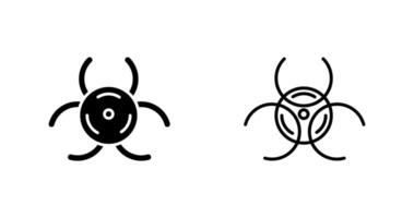 Biological Hazard Vector Icon