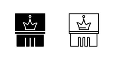 Crown Exhibit Vector Icon