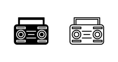 Cassette Player Vector Icon