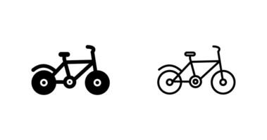 icono de vector de bicicleta