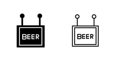 Beer Sign Vector Icon