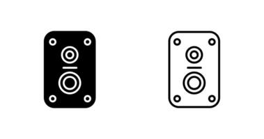 icono de vector de altavoz