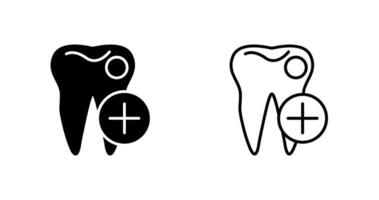 icono de vector de dentista