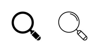 Magnifying Glass Vector Icon