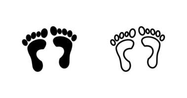 Foot X ray Vector Icon