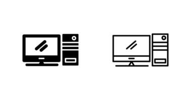 Computer Vector Icon