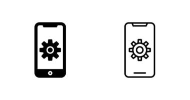 Mobile App Developing Vector Icon