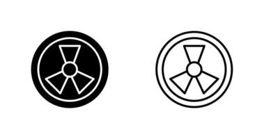 Radiation Vector Icon