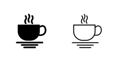 icono de vector de taza de café