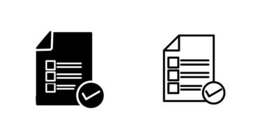 Valid Document Vector Icon