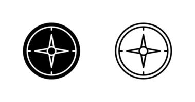 Compass Vector Icon