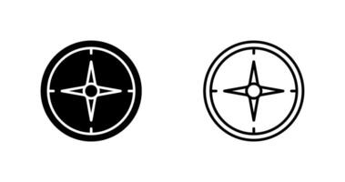 Compass Vector Icon