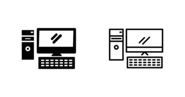 Computer Vector Icon