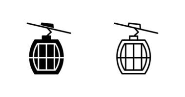 Cable Car Vector Icon