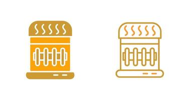 Gas Heater Vector Icon