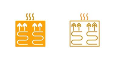 Underfloor Heating Vector Icon