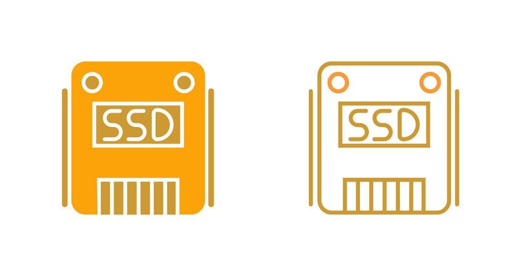 SSD Vector Icon