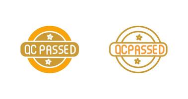 QC Passed Vector Icon