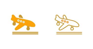 Flight Landing Vector Icon