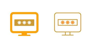 System Password Vector Icon