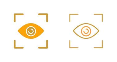 icono de vector de ojo