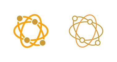 Atomic Structure Vector Icon