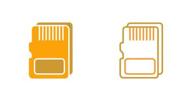 SD Card Vector Icon