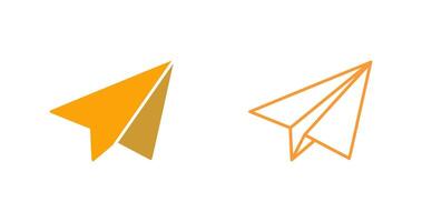 Paper Plane Vector Icon