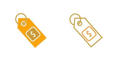 Dollar Tag Vector Icon