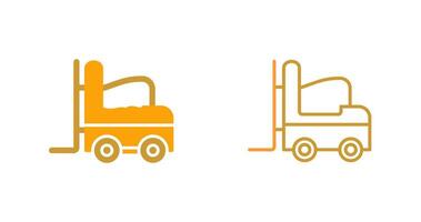 Forklift Vector Icon