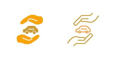 Car Insurance Vector Icon