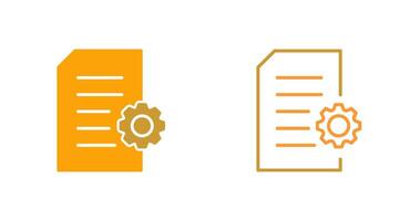 Setting Vector Icon