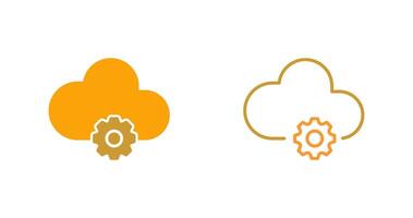 Cloud Computing Vector Icon