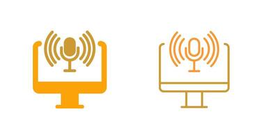 Podcast Vector Icon