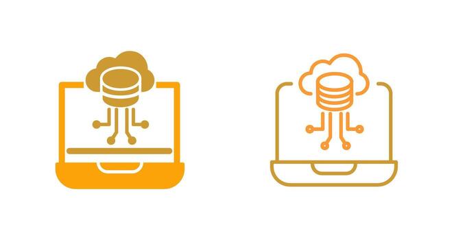Data Storage Vector Icon