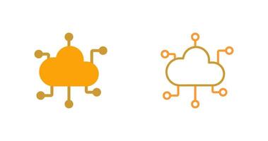 Cloud Computing Vector Icon