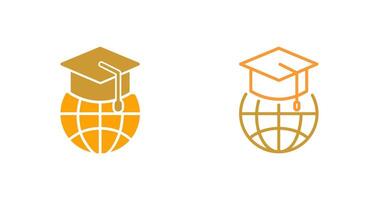 Global Education Vector Icon