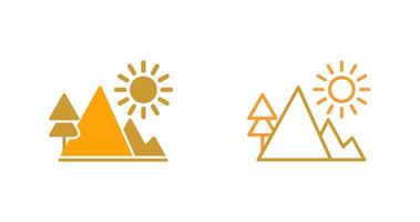 Mountain Vector Icon