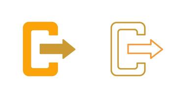 Logout Vector Icon