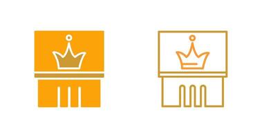 Crown Exhibit Vector Icon