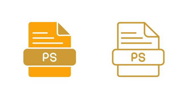 PS Vector Icon