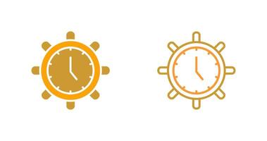 Time Settings Vector Icon