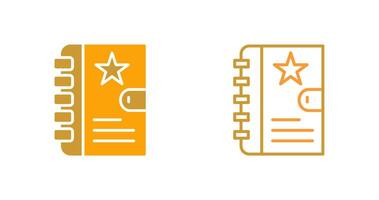 Diary Vector Icon