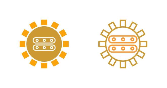 Database Management Vector Icon