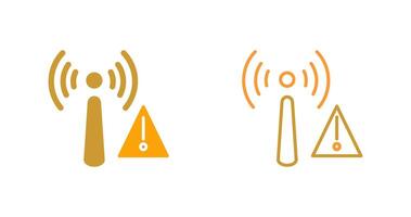 Non Ionizing Radiation Vector Icon