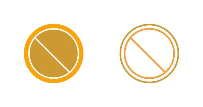 Prohibited Vector Icon