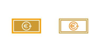 icono de vector de euro