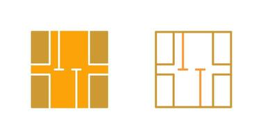 Evacuation Plan Vector Icon